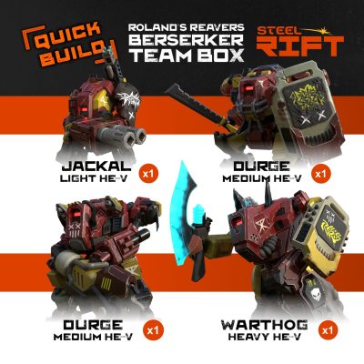 Roland's Reavers Berserker Team (Quick Build)