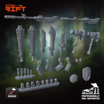 Melee Weapons Pack (Modular/Digital)