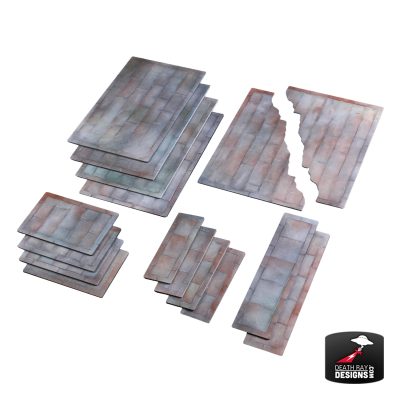 123GT Terrain Bases 11th Edition (Compatible w/ the Warhammer Event Companion)